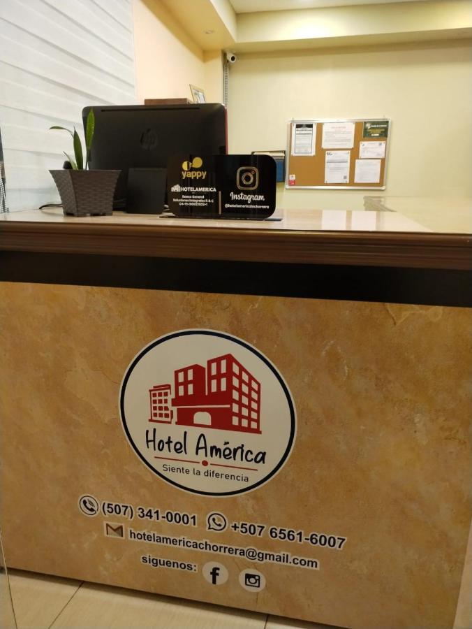 Hotel America - La Chorrera Eksteriør billede